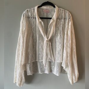 Urban Outfitters embroidered blouse